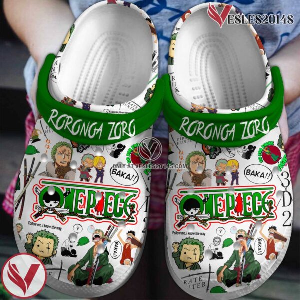 One Piece Anime Crocs Crocband Clogs Shoes Comfortable For Men Women and Kids Style 15, Unique Gift From  Vesles2014S
