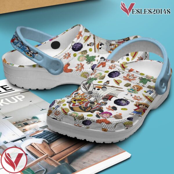 One Piece Anime Crocs Crocband Clogs Shoes Comfortable For Men Women and Kids Style 16, Unique Gift From  Vesles2014S 3