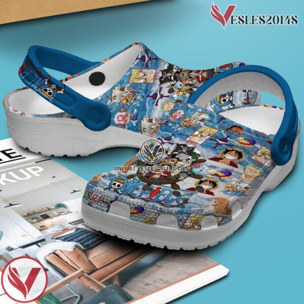 One Piece Anime Crocs Crocband Clogs Shoes Comfortable For Men Women and Kids Style 2, Unique Gift From  Vesles2014S 2