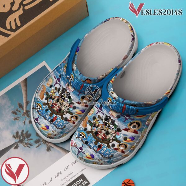 One Piece Anime Crocs Crocband Clogs Shoes Comfortable For Men Women and Kids Style 2, Unique Gift From  Vesles2014S 3