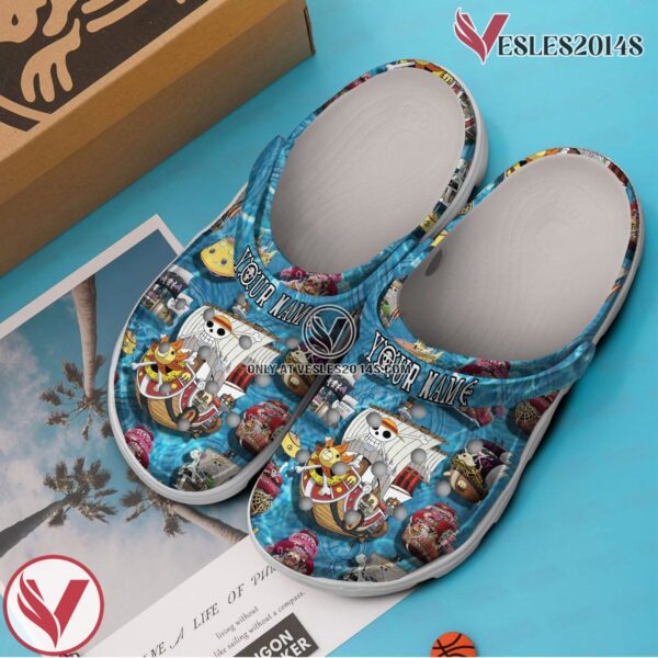 One Piece Anime Crocs Crocband Clogs Shoes Comfortable For Men Women and Kids Style 4, Unique Gift From  Vesles2014S 2