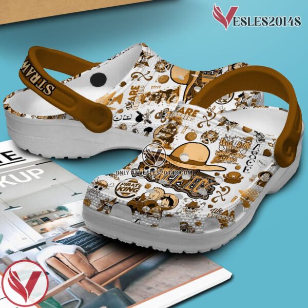 One Piece Anime Crocs Crocband Clogs Shoes Comfortable For Men Women and Kids Style 5, Unique Gift From  Vesles2014S 2