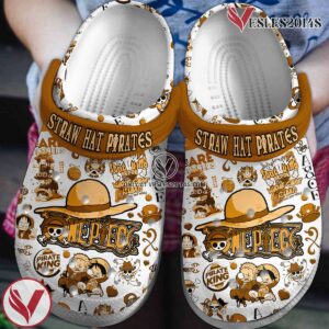 One Piece Anime Crocs Crocband Clogs Shoes Comfortable For Men Women and Kids Style 5, Unique Gift From  Vesles2014S