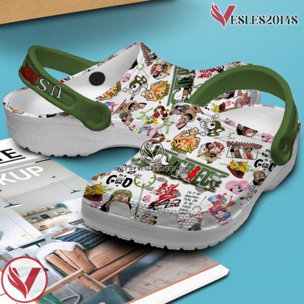 One Piece Anime Crocs Crocband Clogs Shoes Comfortable For Men Women and Kids Style 6, Unique Gift From  Vesles2014S 2