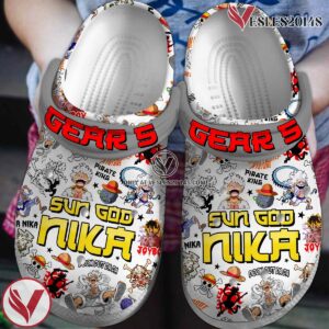 One Piece Anime Crocs Crocband Clogs Shoes Comfortable For Men Women and Kids Style 7, Unique Gift From  Vesles2014S