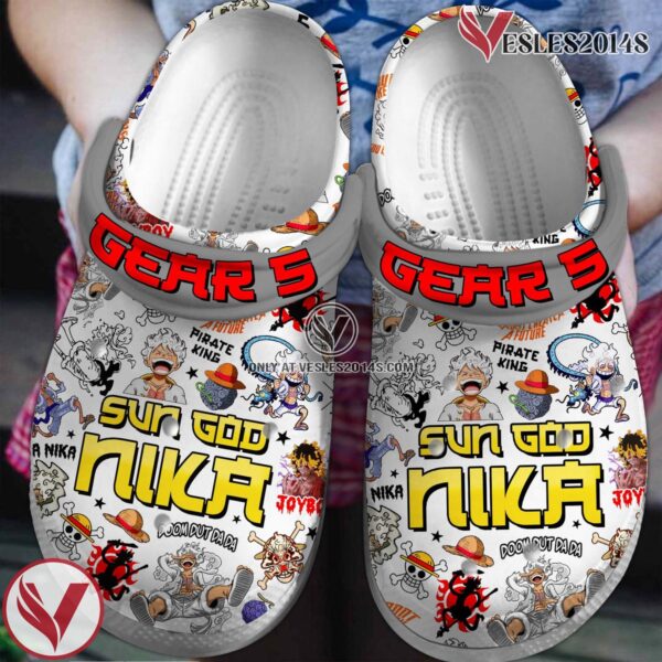 One Piece Anime Crocs Crocband Clogs Shoes Comfortable For Men Women and Kids Style 7, Unique Gift From  Vesles2014S