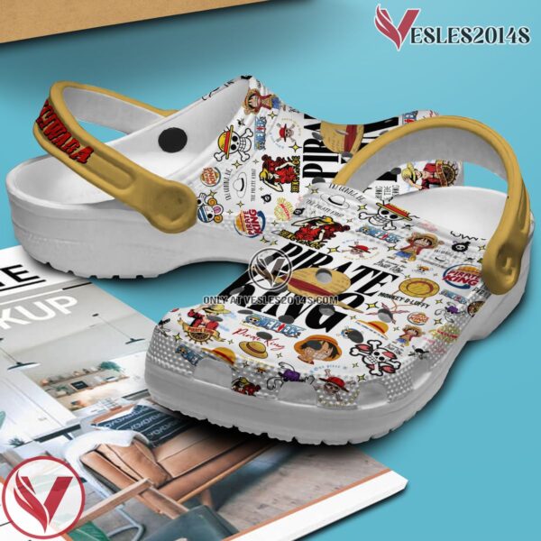 One Piece Anime Crocs Crocband Clogs Shoes Comfortable For Men Women and Kids Style 9, Unique Gift From  Vesles2014S 2