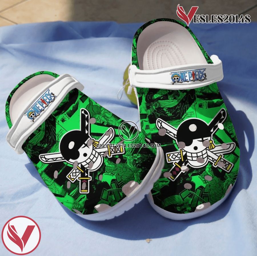 One Piece Anime Crocs Crocband Comfortable Clogs Shoes For Men Women, Unique Gift From Vesles2014S