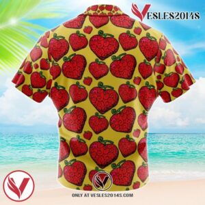 Ope Ope no Mi One Piece Hawaiian Button Up Shirt, Perfect Gifts For Anime Lovers - Vesles2014S 2