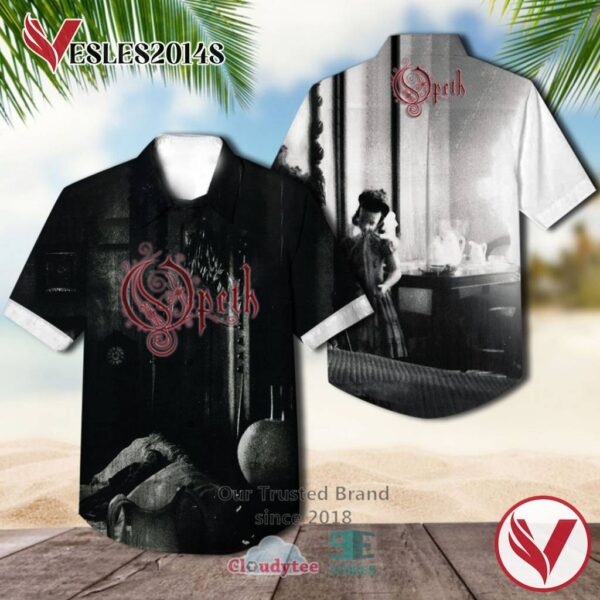 Opeth Band Deliverance Damnation Album Hawaiian Shirt, Best Gift For Music Lovers Vesles2014S