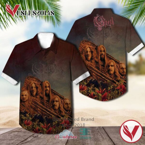 Opeth Band Garden of the Titans Live at Red Rocks Amph Album Hawaiian Shirt, Best Gift For Music Lovers Vesles2014S
