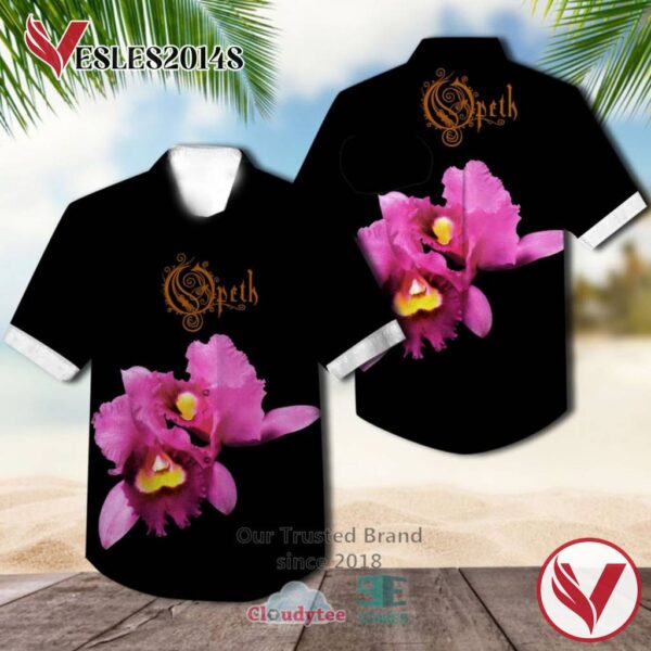 Opeth Band Orchid Album Hawaiian Shirt, Best Gift For Music Lovers Vesles2014S