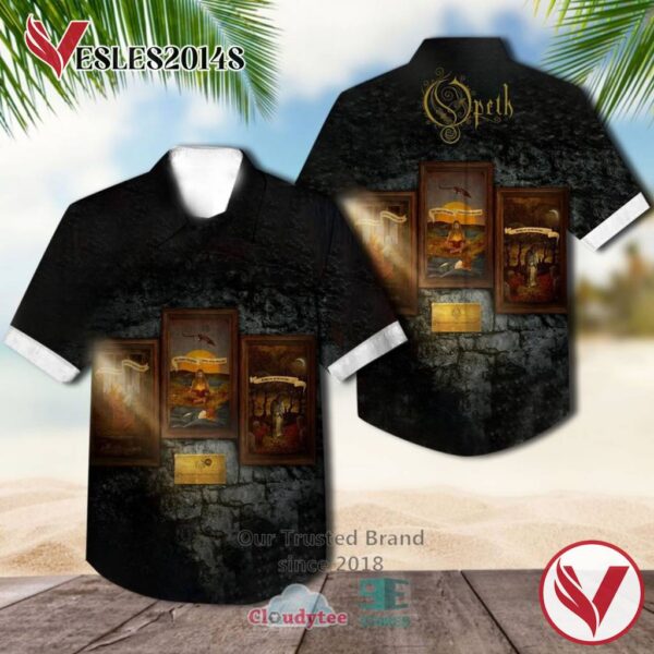 Opeth Band Pale Communion Album Hawaiian Shirt, Best Gift For Music Lovers Vesles2014S