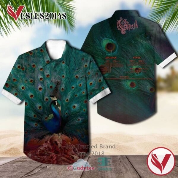 Opeth Band Sorceress Album Hawaiian Shirt, Best Gift For Music Lovers Vesles2014S