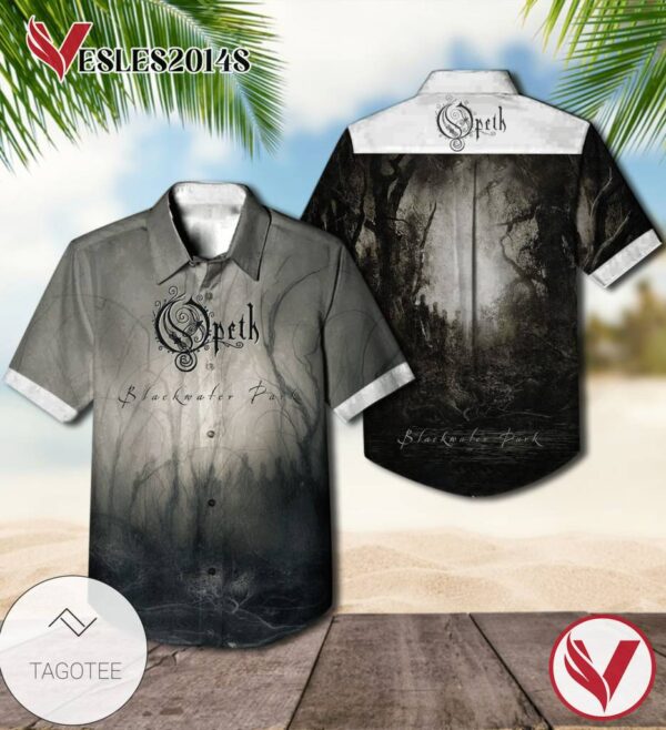 Opeth Blackwater Park Album Cover Hawaiian Shirt, Best Gift For Music Lovers Vesles2014S