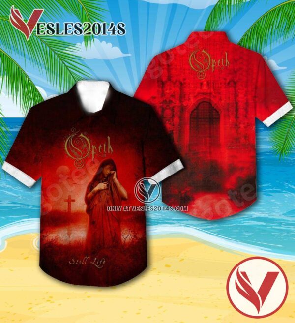 Opeth Still Life Album Cover Style 2 Hawaiian Shirt, Unique Gifts For Music Lovers - Vesles2014S