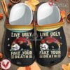 Opossum Funny Live Ugly Shoes clogs Gifts For Son, Unique Gift From  Vesles2014S