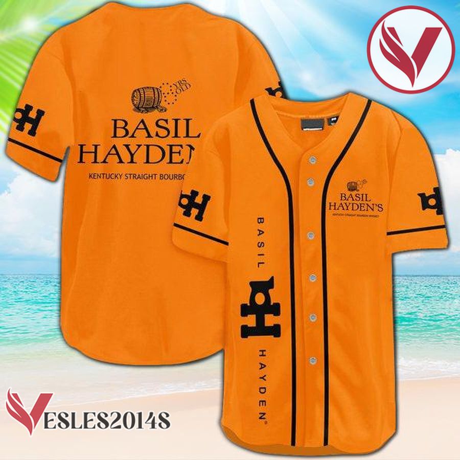 Orange Basil Hayden's Baseball Jersey, Perfect Gifts For Fans - Vesles2014S