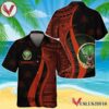 Orange Polynesian Jagermeister Hawaiian Shirt, Best Summer Gifts For Fans - Vesles2014S