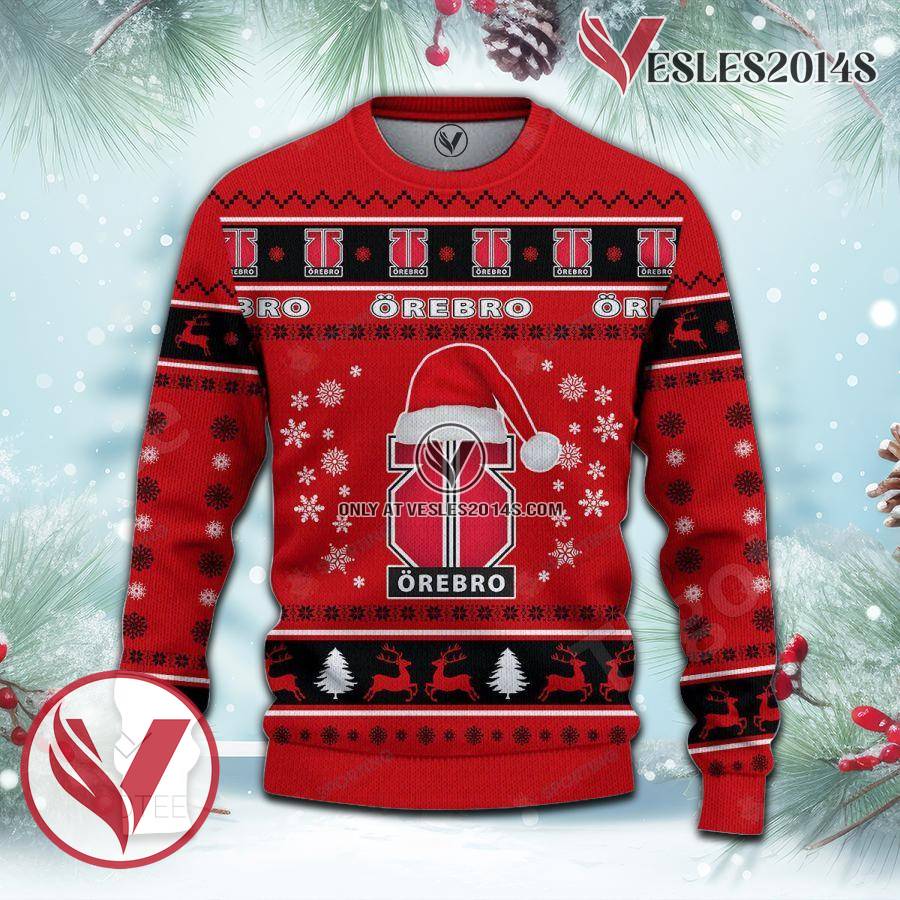 Orebro HK Sport Ugly Christmas Sweater, Unique Gifts For Fans - Vesles2014aS 2