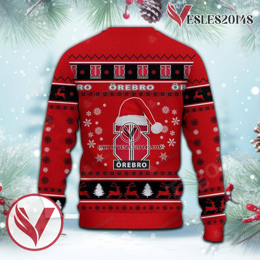 Orebro HK Sport Ugly Christmas Sweater, Unique Gifts For Fans - Vesles2014aS 3