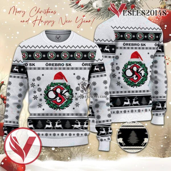 Örebro SK Sport Ugly Christmas Sweater, Unique Gifts For Fans - Vesles2014aS 1