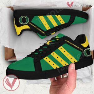 Oregon Ducks Print Stan Smith Shoes, Best Sneaker For Fans - Vesles2014s