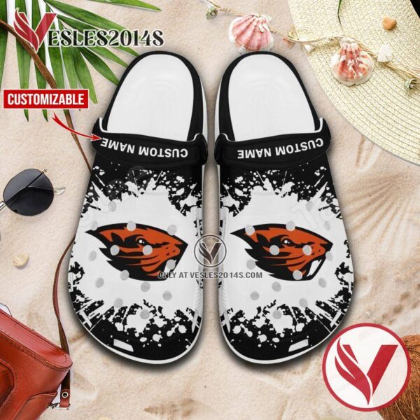 Oregon State Logo Custom Crocs Shoes For Men And Women, Unique Clogs Shoes For Fans - Vesles2014S 1
