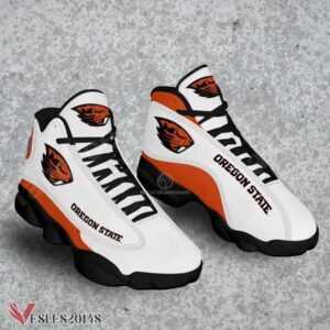 Oregon State NCAA Logo Air Jordan 13 Shoes, Best Sneaker Gifts For Fans - Vesles2014s 1