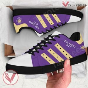 Orlando City SC Print Stan Smith Shoes, Best Sneaker For Fans - Vesles2014s