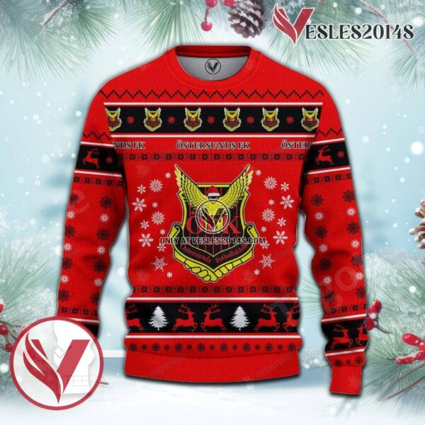 Östersunds FK Sport Ugly Christmas Sweater, Unique Gifts For Fans - Vesles2014aS 2