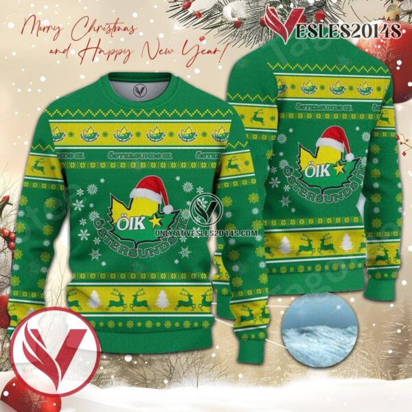 Östersunds IK Sport Ugly Christmas Sweater, Unique Gifts For Fans - Vesles2014aS 1