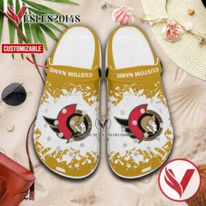 Ottawa Senators Personalized Crocs Shoes For Men And Women, Unique Clogs Shoes For Fans - Vesles2014S 1
