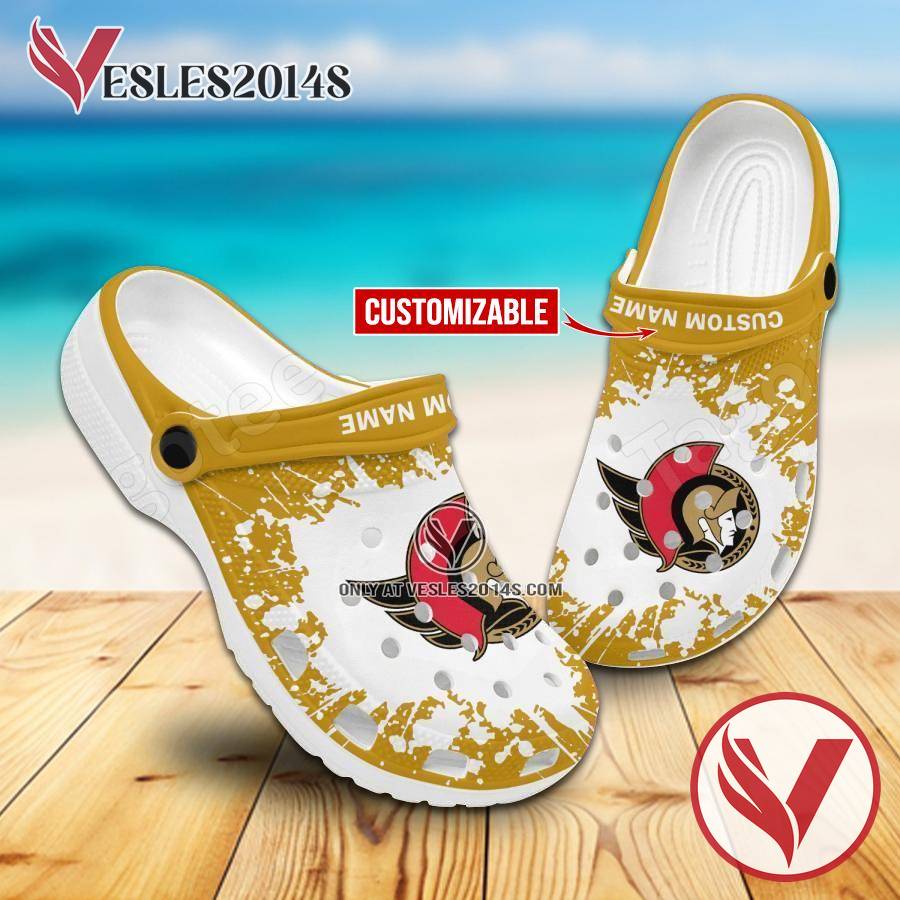 Ottawa Senators Personalized Crocs Shoes For Men And Women, Unique Clogs Shoes For Fans - Vesles2014S