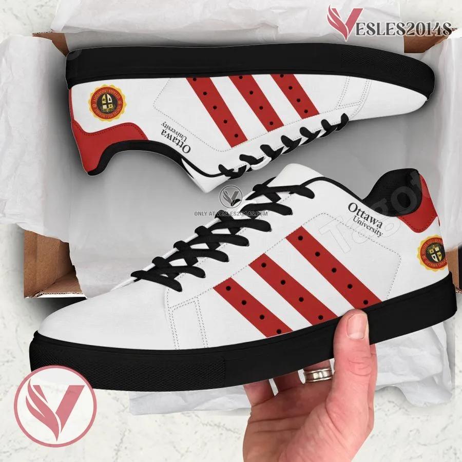Ottawa University Logo Stan Smith Shoes For Men And Womens - Vesles2014s 1