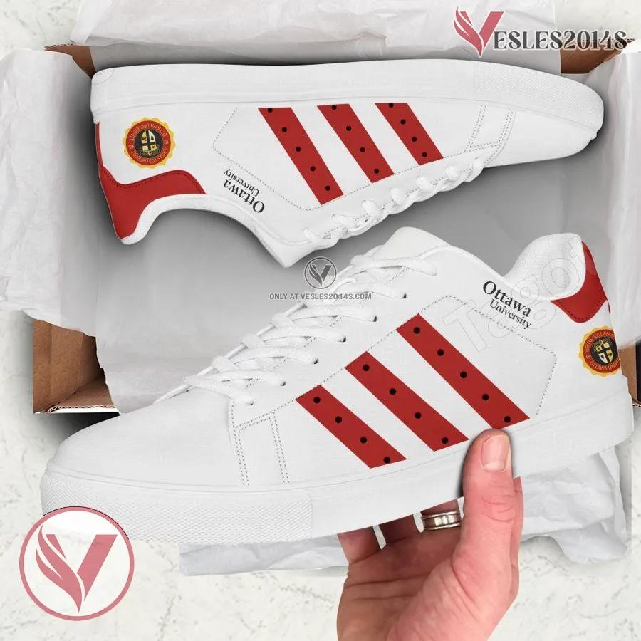 Ottawa University Logo Stan Smith Shoes For Men And Womens - Vesles2014s