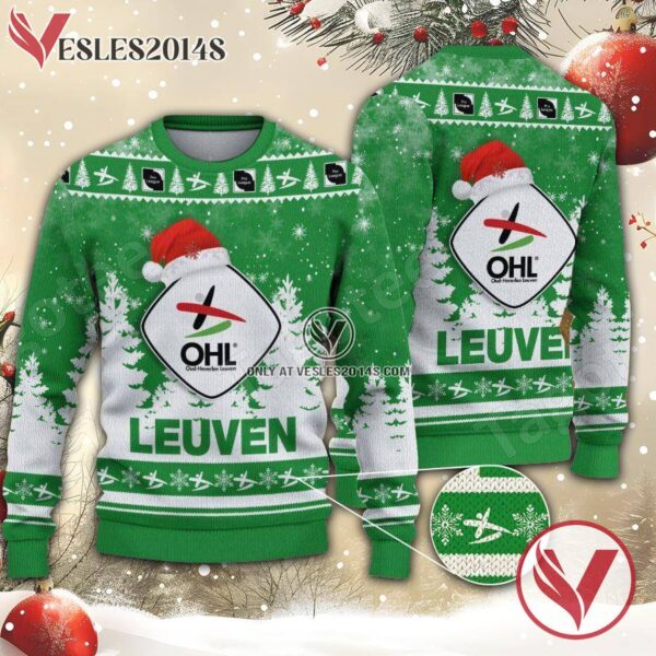 Oud-Heverlee Leuven Sport Ugly Christmas Sweater, Unique Gifts For Fans - Vesles2014aS 1