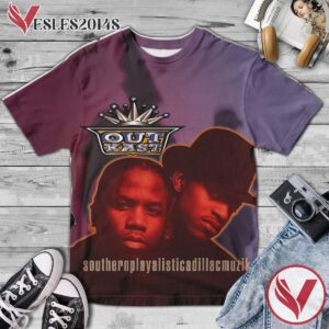 Outkast Southernplayalisticadillacmuzik Album Cover Shirt, Perfect Gifts For Music Lovers - Vesles2014S