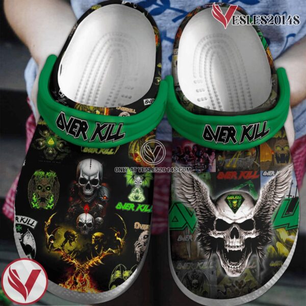 OverKill Band Music Crocs Crocband Clogs Shoes, Unique Gifts For Fans - Vesles2014S