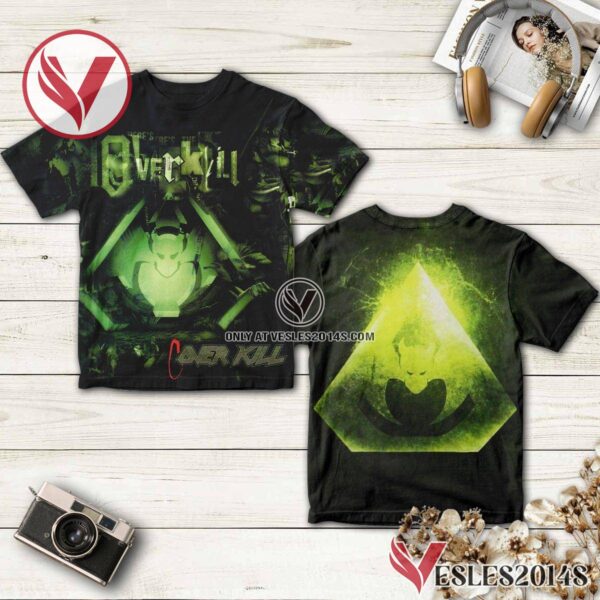Overkill Coverkill Album Cover Shirt, Unique Gifts For Music Lovers - Vesles2014S
