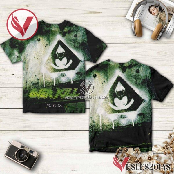 Overkill W.f.o Wide Fucking Open Album Cover Shirt, Unique Gifts For Music Lovers - Vesles2014S