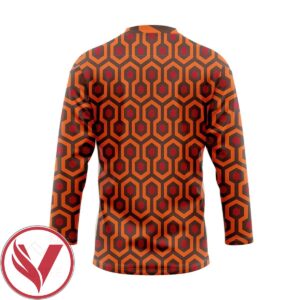 Overlook Hotel Carpet The Shining Custom Hockey Jersey, Trending Gifts For Fans - Vesles2014s 1