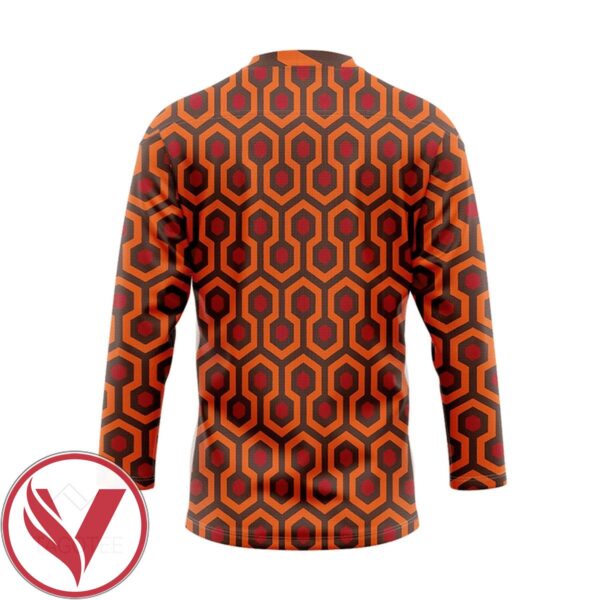 Overlook Hotel Carpet The Shining Custom Hockey Jersey, Trending Gifts For Fans - Vesles2014s 1