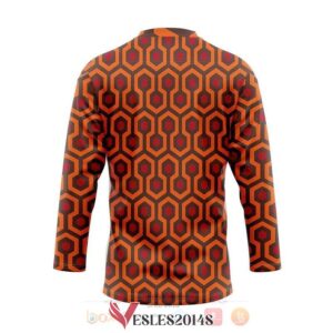 Overlook Hotel Carpet The Shining Custom Hockey Jersey, Trending Gifts For Fans - Vesles2014s 1