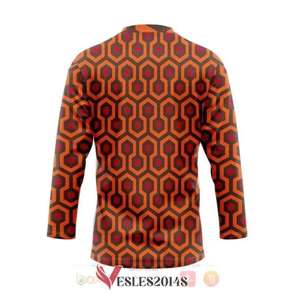 Overlook Hotel Carpet The Shining Custom Hockey Jersey, Trending Gifts For Fans - Vesles2014s 1