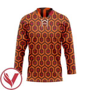 Overlook Hotel Carpet The Shining Custom Hockey Jersey, Trending Gifts For Fans - Vesles2014s