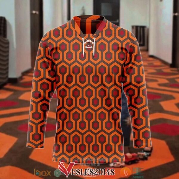 Overlook Hotel Carpet The Shining Hockey Jersey Shirt, Trending Gifts For Fans - Vesles2014s 2