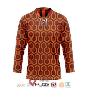 Overlook Hotel Carpet The Shining Hockey Jersey Shirt, Trending Gifts For Fans - Vesles2014s