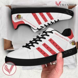 Owen Sound Attack Hockey Stan Smith Shoes, Unique Sneaker For Fans - Vesles2014s 1