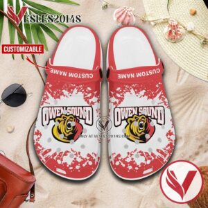 Owen Sound Attack Personalized Crocs Shoes For Men And Women, Unique Clogs Shoes For Fans - Vesles2014S 1